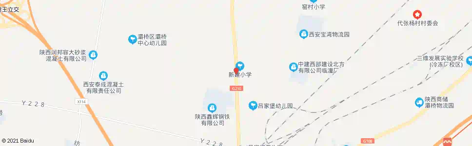 西安熊家湾_公交站地图_西安公交_妙搜公交查询2025