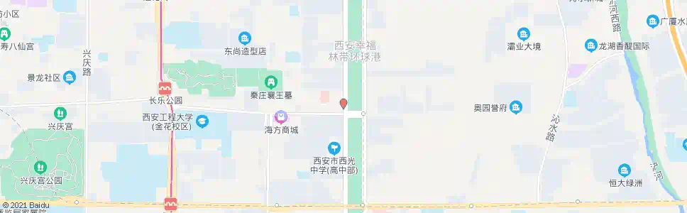 西安金茂建材市场_公交站地图_西安公交_妙搜公交查询2025
