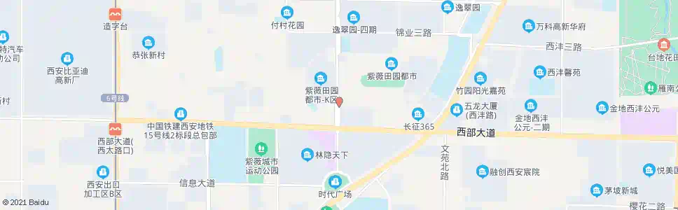 西安博士路艺术大街路口_公交站地图_西安公交_妙搜公交查询2025