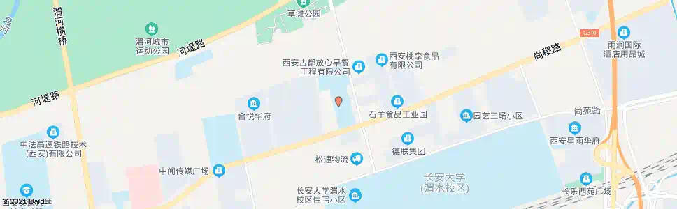 西安尚稷路草滩四路(经开一中)_公交站地图_西安公交_妙搜公交查询2025