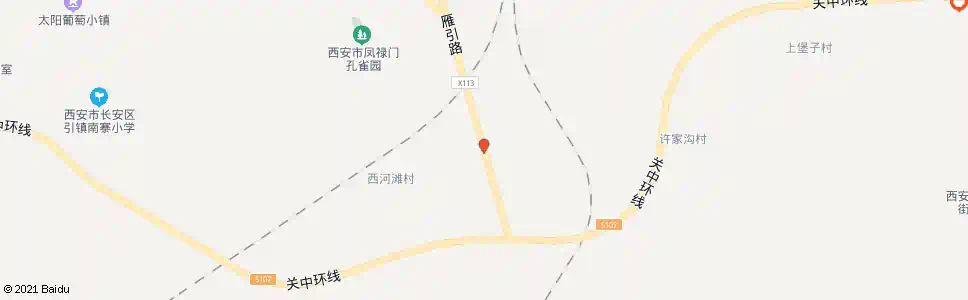 西安西河滩_公交站地图_西安公交_妙搜公交查询2025