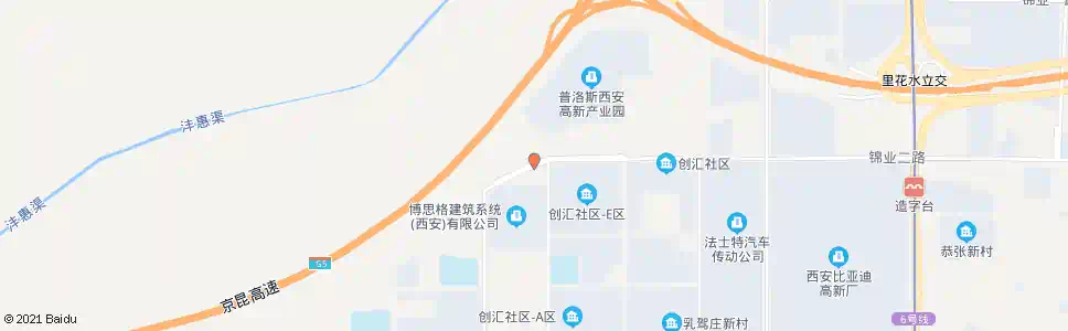 西安上林苑三路公交枢纽站_公交站地图_西安公交_妙搜公交查询2025