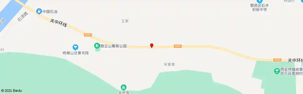 西安直峪口_公交站地图_西安公交_妙搜公交查询2025