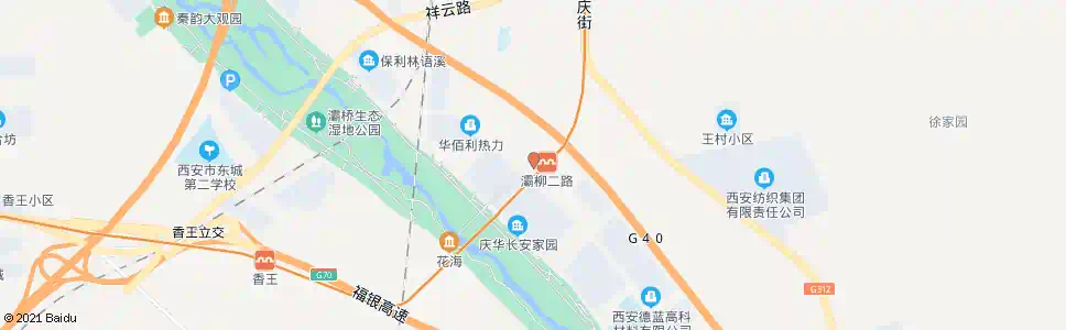 西安纺织产业园_公交站地图_西安公交_妙搜公交查询2025