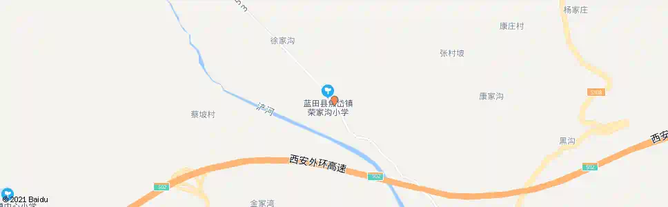 西安洪家沟_公交站地图_西安公交_妙搜公交查询2025