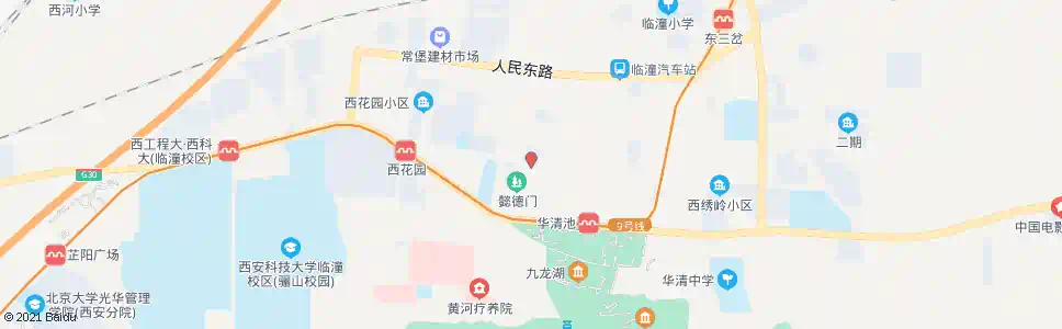 西安区医院_公交站地图_西安公交_妙搜公交查询2025