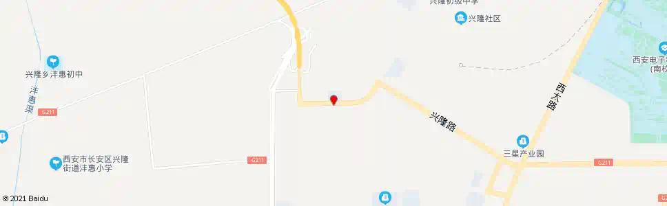 西安高新通关服务中心_公交站地图_西安公交_妙搜公交查询2025