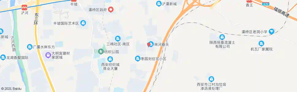 西安林和春天枢纽站_公交站地图_西安公交_妙搜公交查询2025