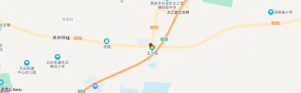 西安翠华山_公交站地图_西安公交_妙搜公交查询2025