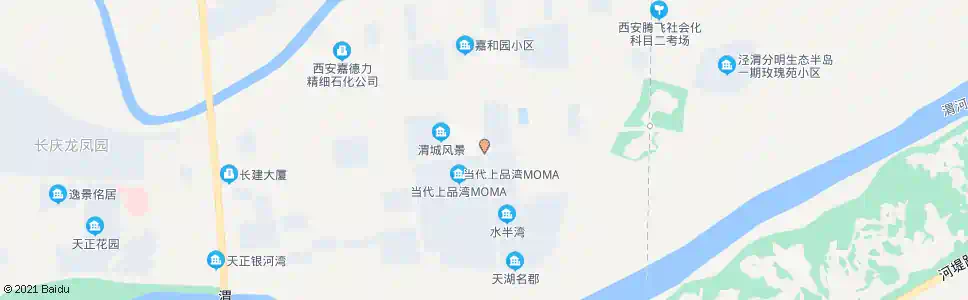 西安泾渭九路_公交站地图_西安公交_妙搜公交查询2025