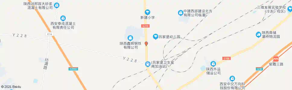 西安武警二支队_公交站地图_西安公交_妙搜公交查询2025