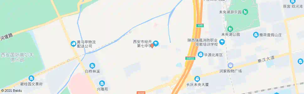 西安政法干校_公交站地图_西安公交_妙搜公交查询2025