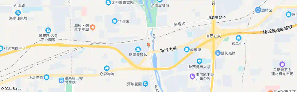 西安华清桥_公交站地图_西安公交_妙搜公交查询2025