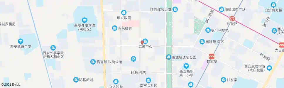 西安西安软件园_公交站地图_西安公交_妙搜公交查询2025