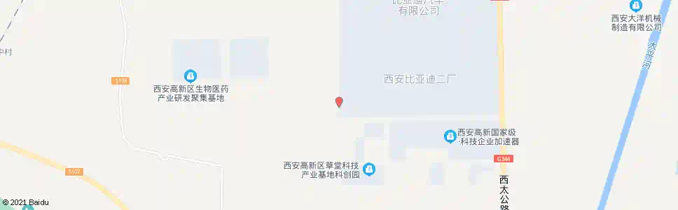 西安比亚迪西门_公交站地图_西安公交_妙搜公交查询2025