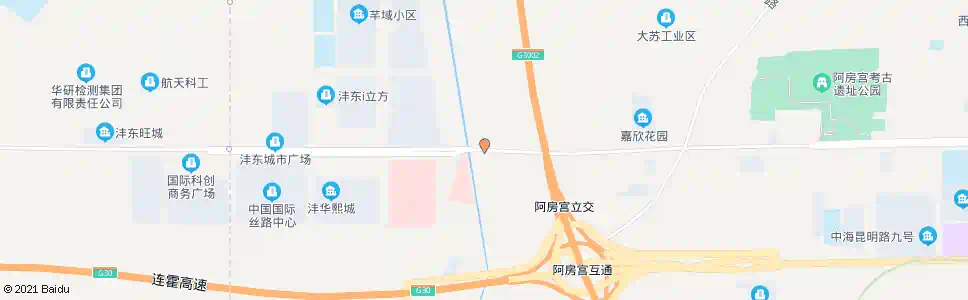 西安王寺街办_公交站地图_西安公交_妙搜公交查询2025