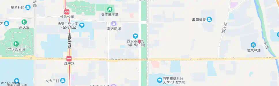 西安万寿中路_公交站地图_西安公交_妙搜公交查询2025