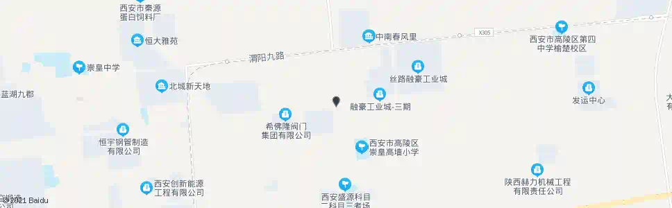 西安天台八路东口_公交站地图_西安公交_妙搜公交查询2025