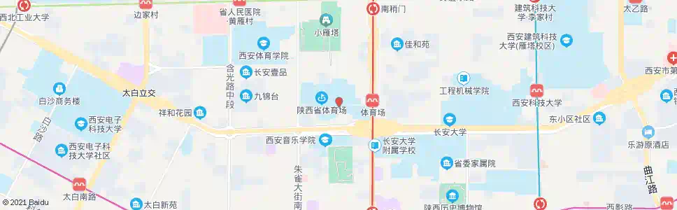 西安省政务大厅_公交站地图_西安公交_妙搜公交查询2025