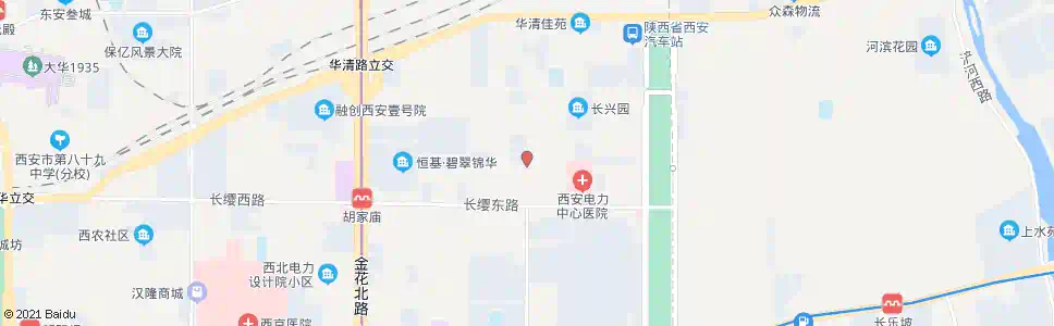 西安百禾小区_公交站地图_西安公交_妙搜公交查询2025