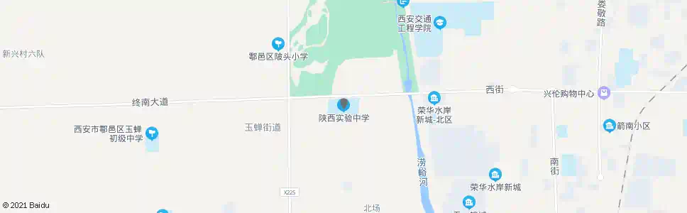 西安实验中学_公交站地图_西安公交_妙搜公交查询2025
