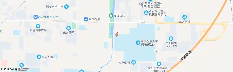 西安石油学院学生公寓_公交站地图_西安公交_妙搜公交查询2025