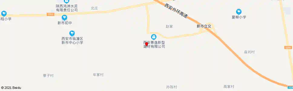 西安高庙_公交站地图_西安公交_妙搜公交查询2025