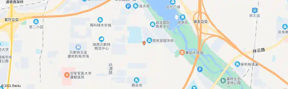 西安柳新路灞丰二路_公交站地图_西安公交_妙搜公交查询2025
