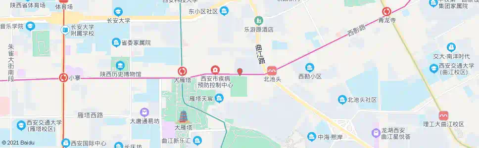 西安西段_公交站地图_西安公交_妙搜公交查询2025