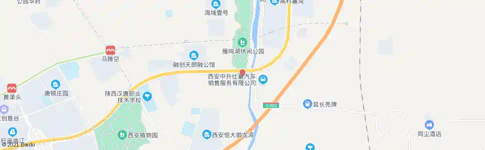 西安雁鸣湖公交枢纽站_公交站地图_西安公交_妙搜公交查询2025