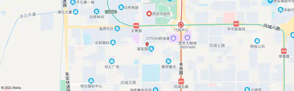西安公交六公司东区_公交站地图_西安公交_妙搜公交查询2025