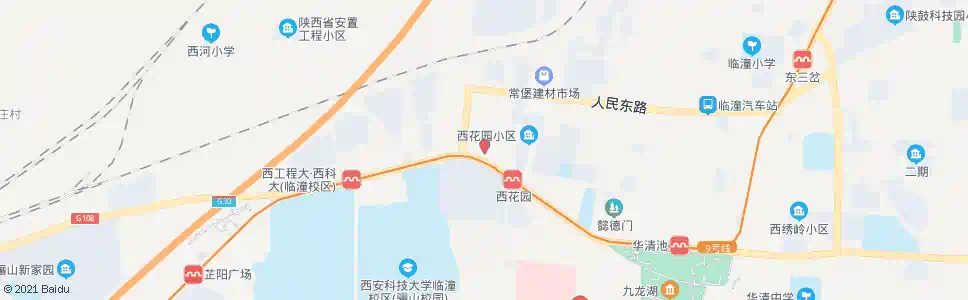 西安临潼妇幼医院_公交站地图_西安公交_妙搜公交查询2025