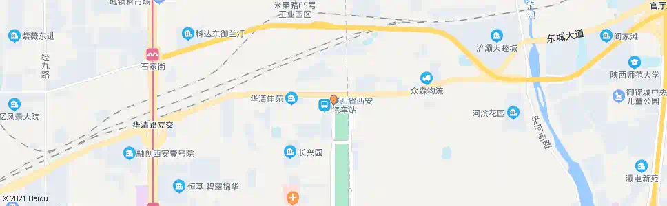 西安万寿路北口_公交站地图_西安公交_妙搜公交查询2025