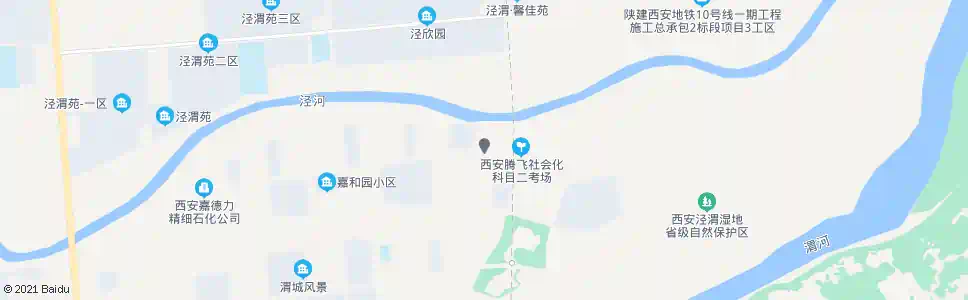 西安泾渭十路_公交站地图_西安公交_妙搜公交查询2025