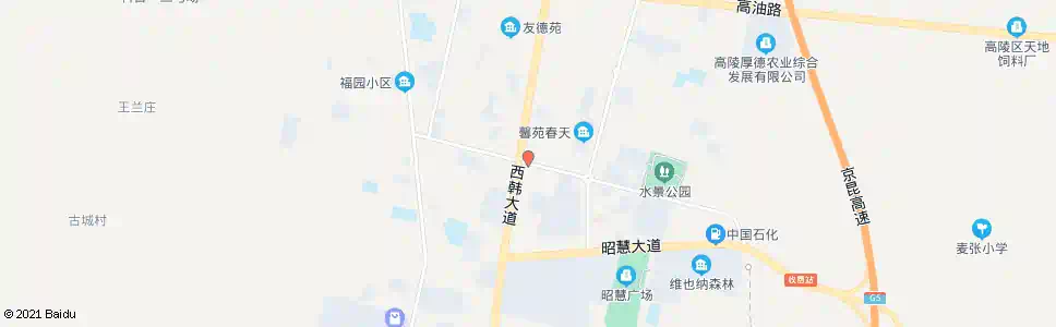 西安西韩街_公交站地图_西安公交_妙搜公交查询2025
