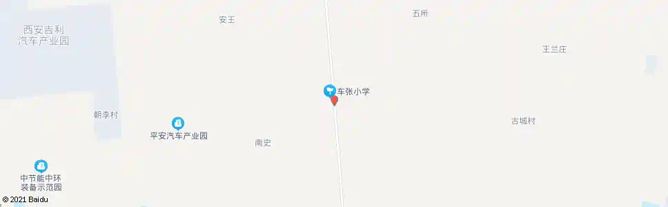 西安车张路口_公交站地图_西安公交_妙搜公交查询2025