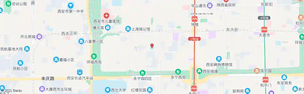 西安户县六中_公交站地图_西安公交_妙搜公交查询2025