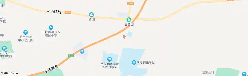 西安西安翻译学院_公交站地图_西安公交_妙搜公交查询2025