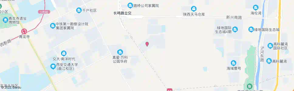 西安西部家具城_公交站地图_西安公交_妙搜公交查询2025