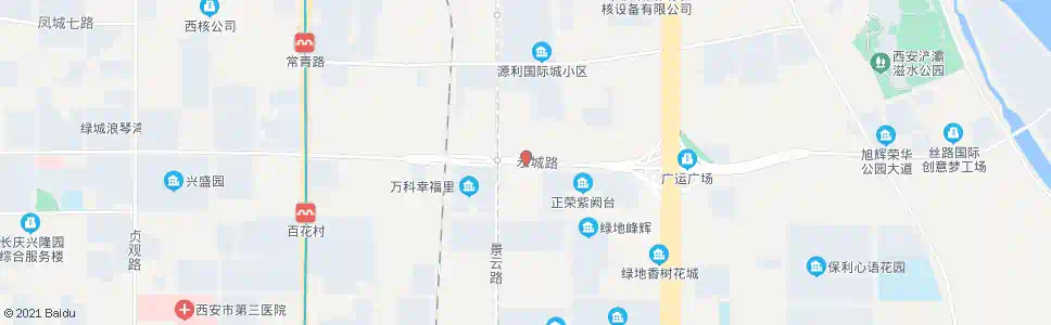 西安永城路东段_公交站地图_西安公交_妙搜公交查询2025