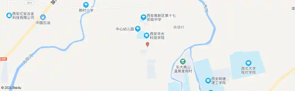 西安西安高新技术学院_公交站地图_西安公交_妙搜公交查询2025