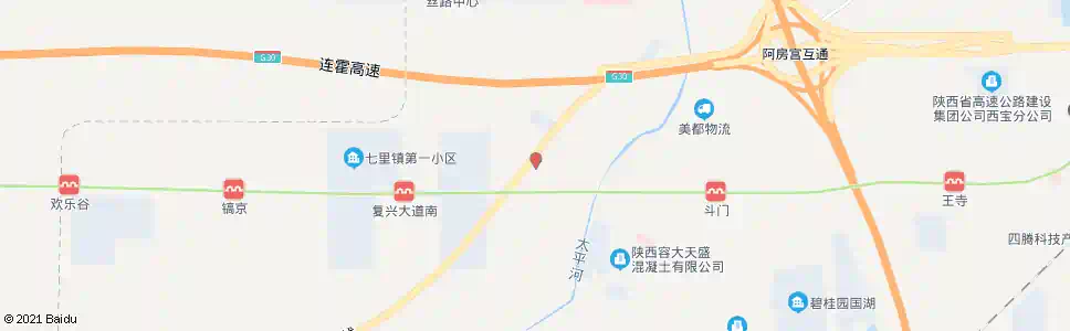 西安秦岭纸厂_公交站地图_西安公交_妙搜公交查询2025