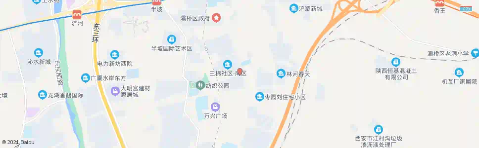 西安纺东街纺科路口_公交站地图_西安公交_妙搜公交查询2025
