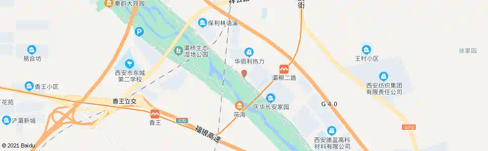 西安灞柳一路纺园二路_公交站地图_西安公交_妙搜公交查询2025