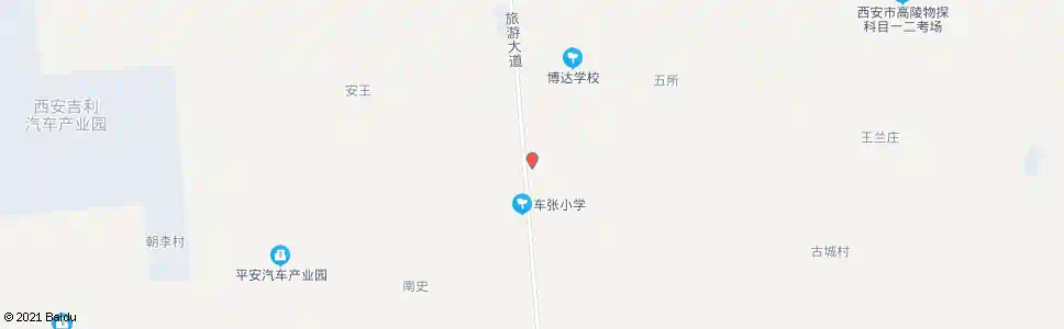 西安东方红街_公交站地图_西安公交_妙搜公交查询2025