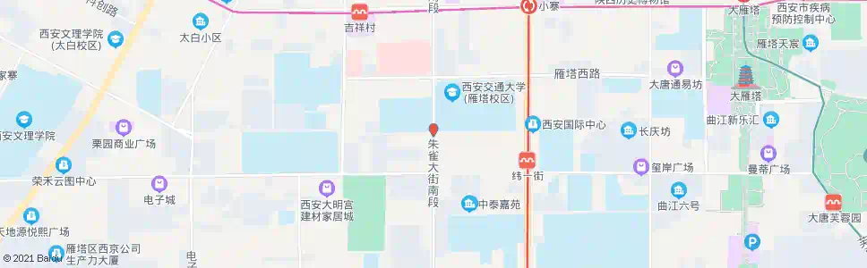 西安西八里村_公交站地图_西安公交_妙搜公交查询2025