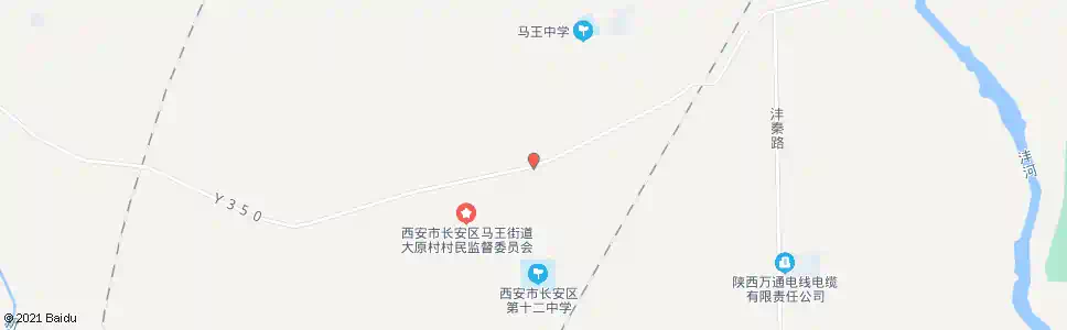 西安长安十二中_公交站地图_西安公交_妙搜公交查询2025