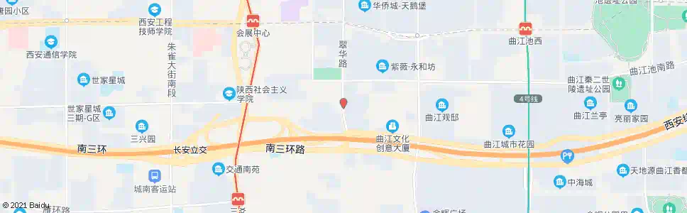 西安翠华路(临时取消)_公交站地图_西安公交_妙搜公交查询2025