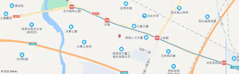 咸阳沣镐东路_公交站地图_咸阳公交_妙搜公交查询2025