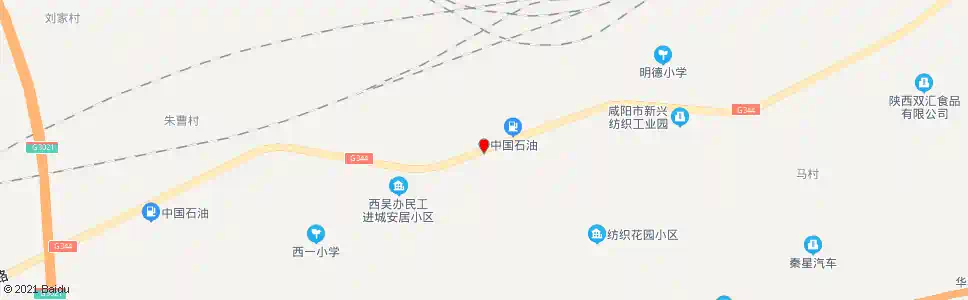 咸阳付家桥_公交站地图_咸阳公交_妙搜公交查询2025